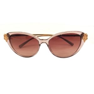 Designer Versace Transparent Cat Eye Sunnies- New with Tags